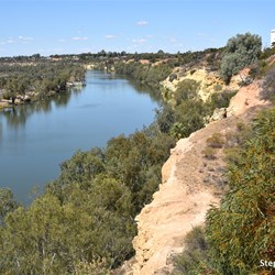 The Murray here at Waikerie has kept this same course for thousands of years.