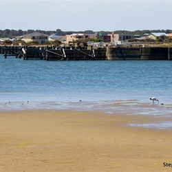 Inside the Goolwa Barrage in times of drought