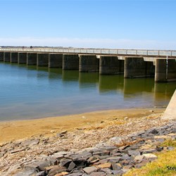 Goolwa Barrage in times of drought