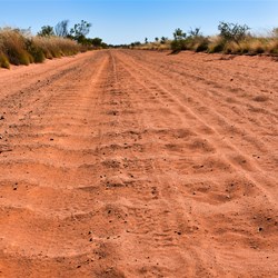 The track out to Wolfe Creek makes the Tanami look like a walk in the park