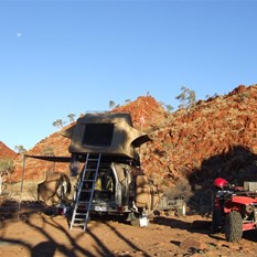 Camp at the Desert Queens Baths
