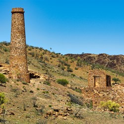 Lime Mortar has stood the test of time on the 160 year old Nuccaleena Mine Ruins