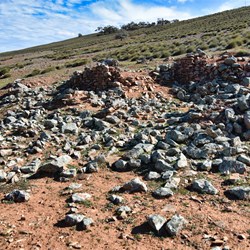 Old ruins on Horseshoe Top End