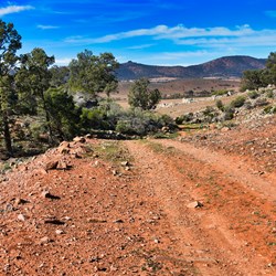 Four Wheel Drive Tracks on Horseshoe Top End
