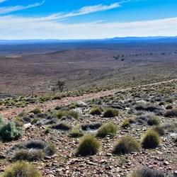 Four Wheel Drive Tracks on Horseshoe Top End