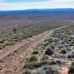 Four Wheel Drive Tracks on Horseshoe Top End