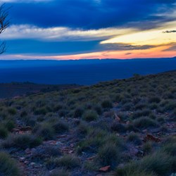 You can witness some stunning sunsets from the Horseshoe Ranges