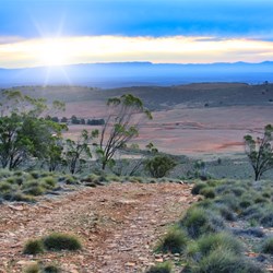 You can witness some stunning sunsets from the Horseshoe Ranges