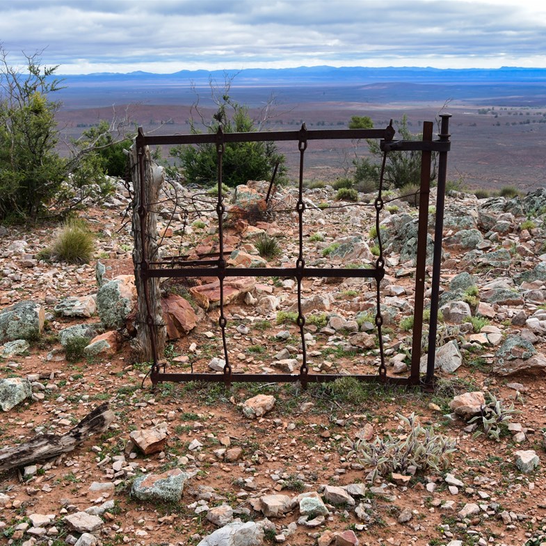 This old gate would have witnessed thousands of sunsets over the years