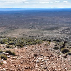 This is one of the hills you climb up on the Advanced Four Wheel Track