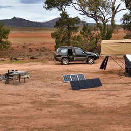 Each site is capable of holding large groups of campers