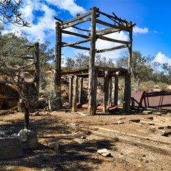 The mine site today
