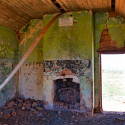 Inside the grand old building