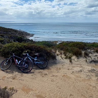 The easy part of the day - near the start