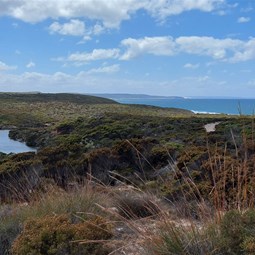 More views back the way we'd come