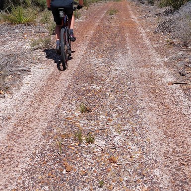 Nearly at the end of our big MTB day out