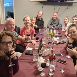 Group Dinner 1 at Wylkatchem Hotel