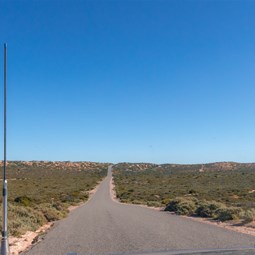 The short section of tar