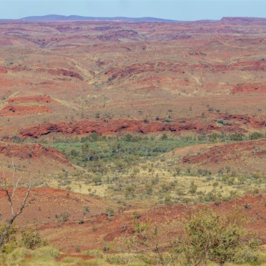 Beautiful views from the Three Pools Track