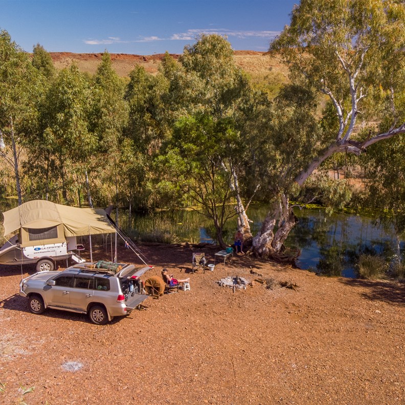 Our camp on Kalgan Creek