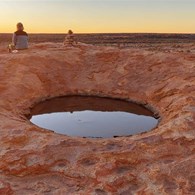 Sunset from the top of Granite Rock