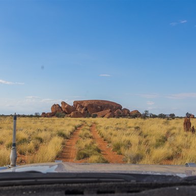 More rock formations