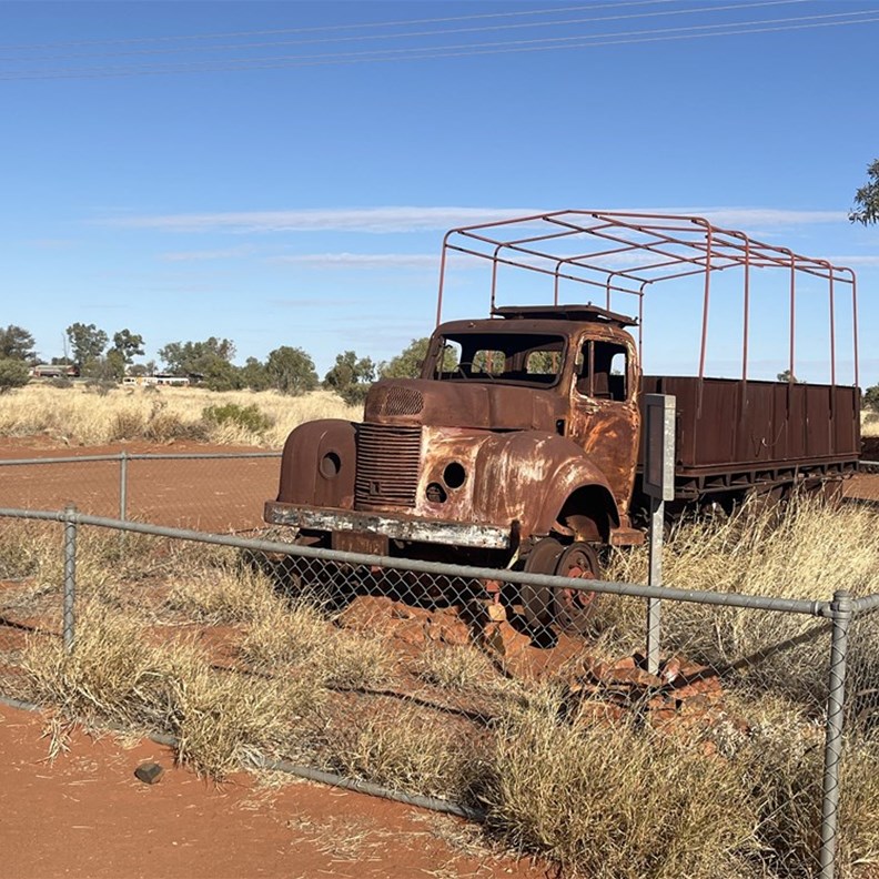Len Beadells Ration Truck