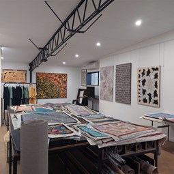 Inside the gallery/shop