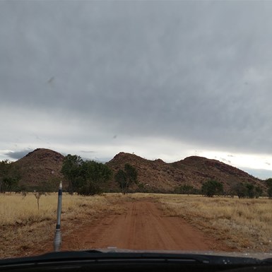 Heading to Mt Zeil Wilderness Park