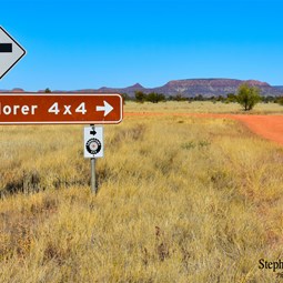 On Binns Track south of N'Dhala Gorge