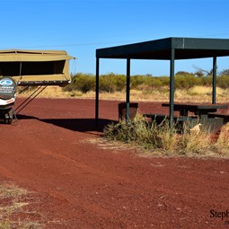 Bush camp on the Sandover Highway