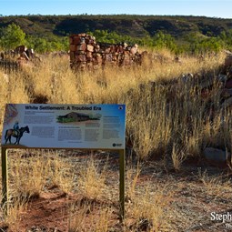 The old Police Station ruins