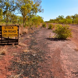 And the corrugations keep on going on the Buchanan Highway