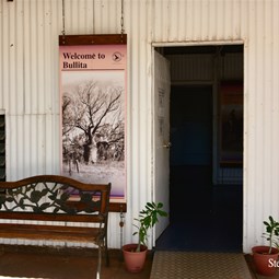 Old Bullita Outstation......note the two young Boab Trees by the door