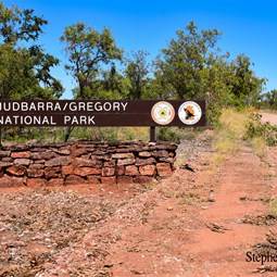 At the end of the National Park and very close to Timber Creek