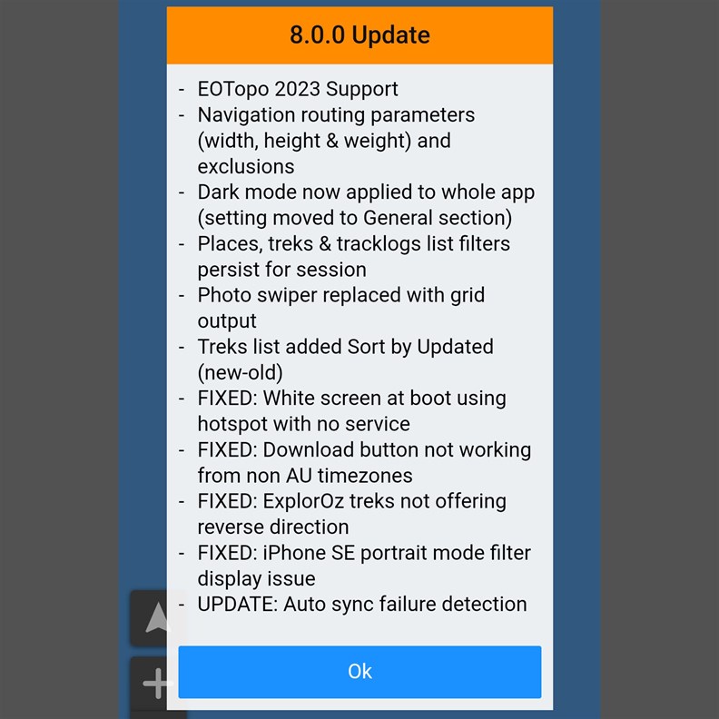 Major version Update Notification