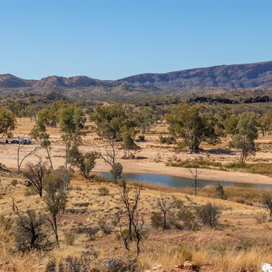 Views from Lookout over Finke River