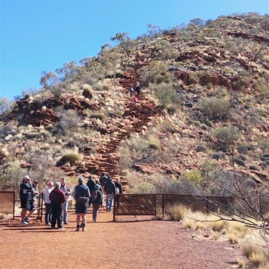 The start of the Rim Walk