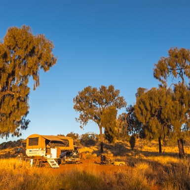 Docker River Campground - no one else is here!