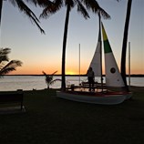 Carnarvon at sun set