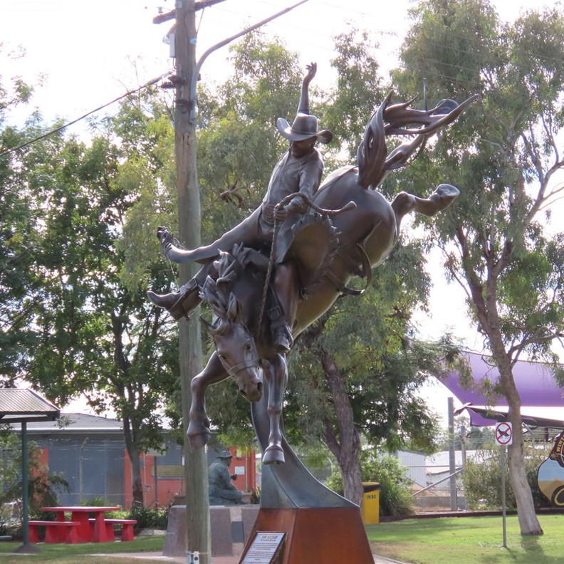 Ray Hermann Statue