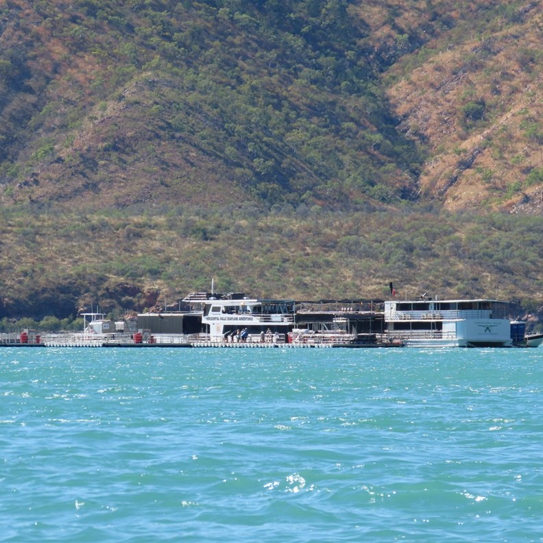The houseboat overnight accommodation