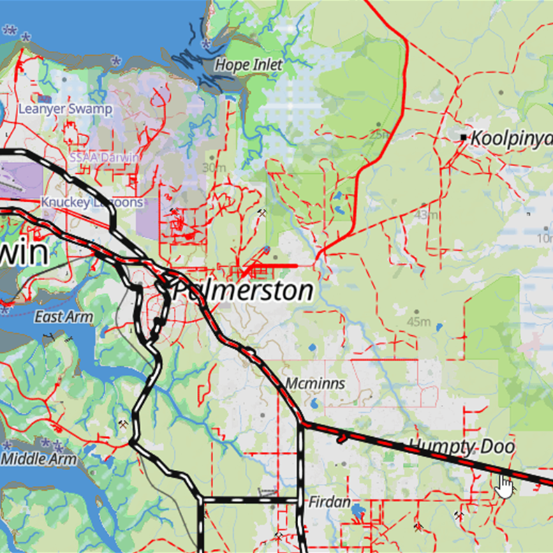 Tracker to Fogg Dam