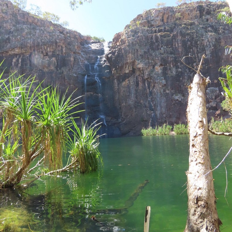 Gunlom Falls lower plunge pool