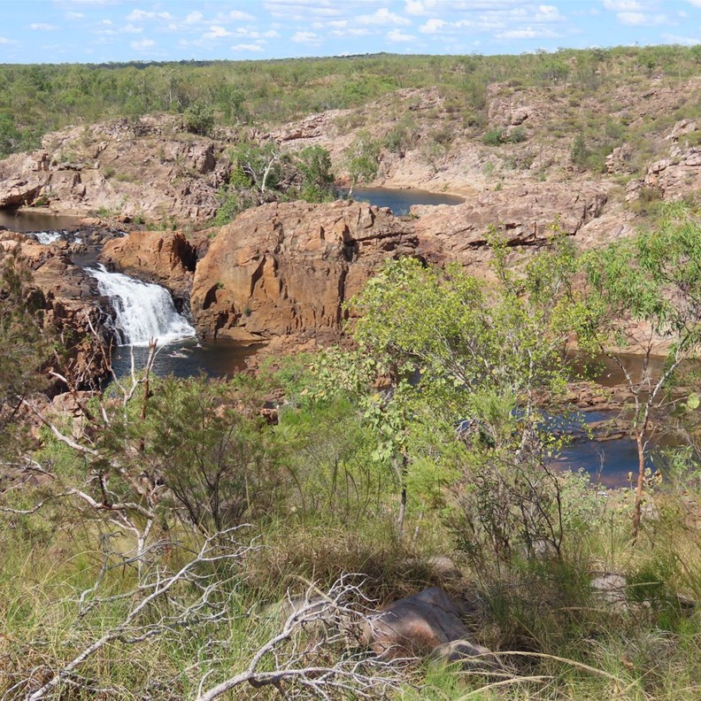Upper Rock Pools of Edith Falls