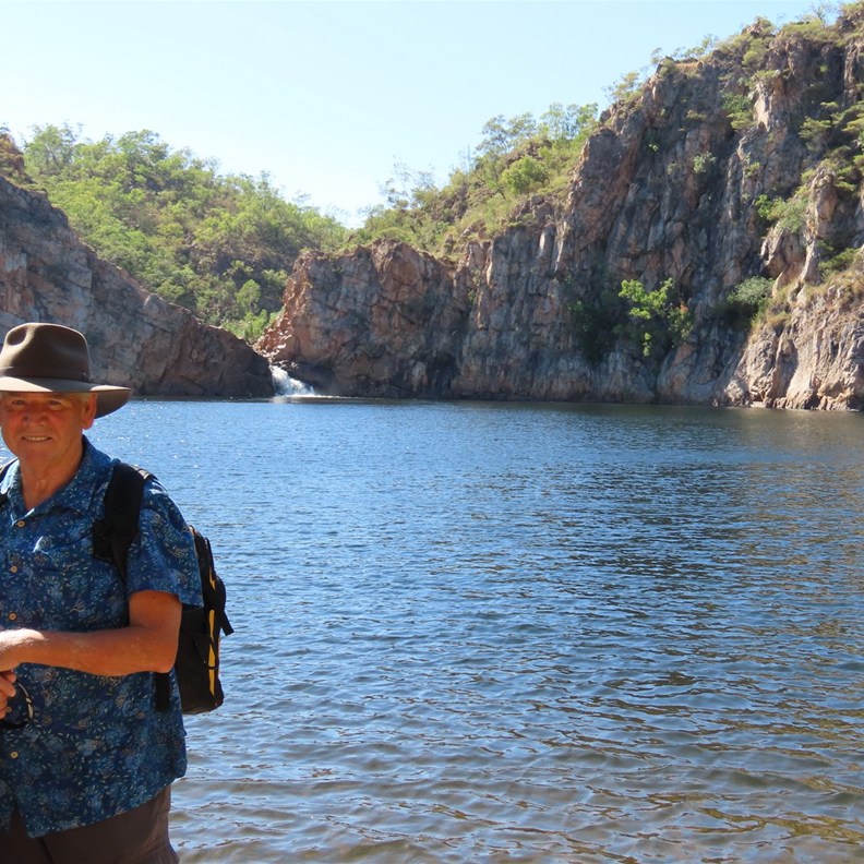 Edith Falls Lower Plunge Pool