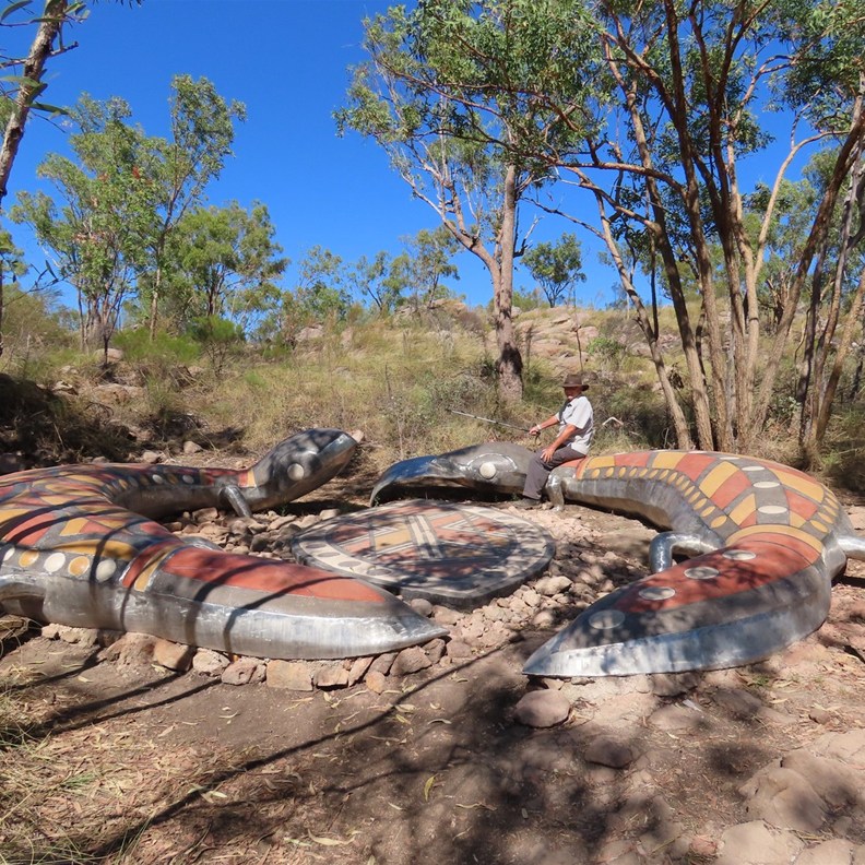 Lizard Sculptures