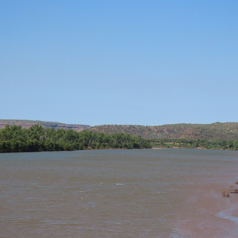 Victoria River from Bradshaw Bridge 2