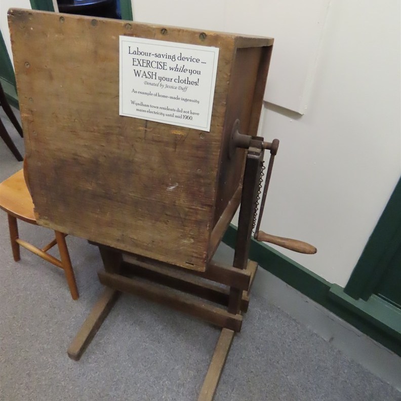 Washing Machine Wyndham didn't have electricity until 1960
