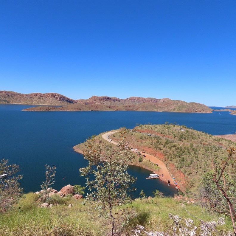 Lake Argyle Lookout
